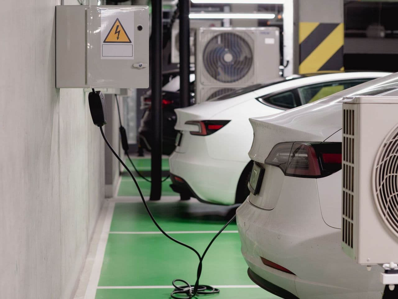 Installation d'une borne de recharge